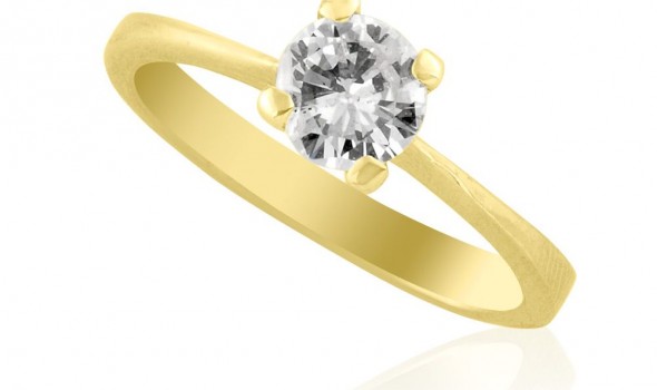 טבעת אירוסין זהב